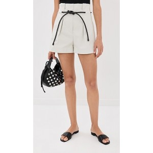 Origami Shorts with Belt