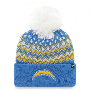 LOS ANGELES CHARGERS ELSA 47 CUFF KNIT WOMENS
