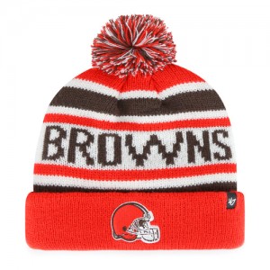CLEVELAND BROWNS HANGTIME 47 CUFF KNIT YOUTH
