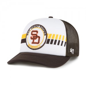 SAN DIEGO PADRES COOPERSTOWN WAX PACK EXPRESS 47 TRUCKER