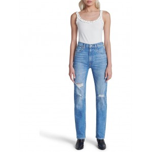 Womens 7 For All Mankind Easy Slim in Dream/Destroy