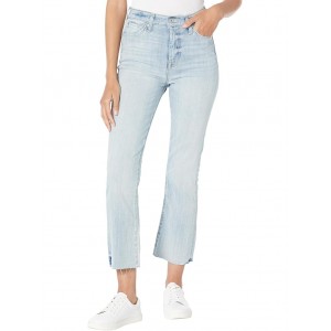 Womens 7 For All Mankind High-Waist Slim Kick in Coco Prive