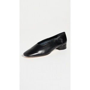 Delia Nappa Leather Heels