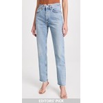 Lana Mid Rise Straight Jeans