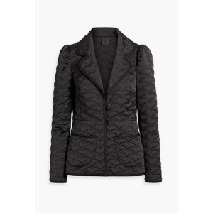 Quilted satin jacket
