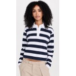 Classic Jersey Rugby Stripe Long Sleeve Top