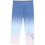 Ombre 7/8 Tights (Toddler/Little Kids) Crew Blue