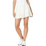 Printed Frill Golf Skirt White