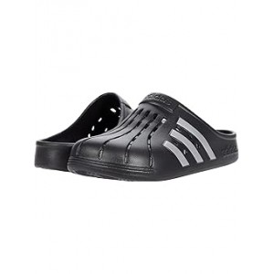 Adilette Clog Core Black/Silver Metallic/Core Black