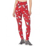 Yoga Studio Luxe Fire Super High-Waisted Tights Wonder Red