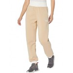 Cuffed Joggers with Trefoil Graphic Embroidery Magic Beige