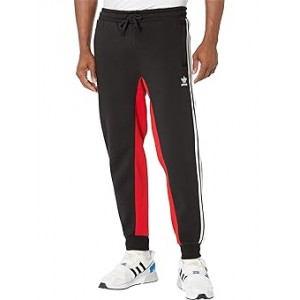 Superstar Fleece Track Pants Black/Shadow Red