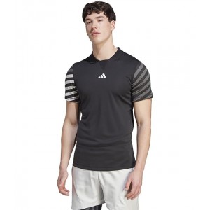 Tennis New York Heat.RDY Freelift Polo Shirt Black