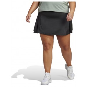 Plus Size Tennis Match Skirt Black