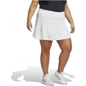 Plus Size Tennis Match Skirt White