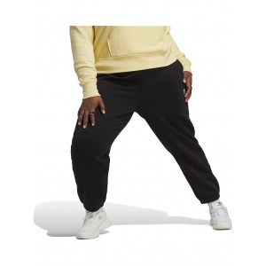 Plus Size Adicolor Essentials Fleece Pants Black