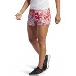 Pacer Aeroready Training Essentials Shorts Coral Fusion/Coral Fusion/White