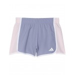 Color-Block Pacer Shorts (Big Kids) Light Purple