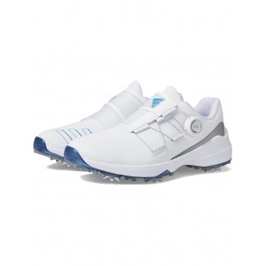 ZG23 Boa Lightstrike Golf Shoes Footwear White/Blue Fusion Metallic/Silver Metalli
