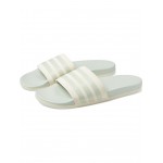 Adilette Comfort Sandals Wonder White/Linen Green/Linen Green