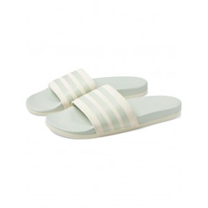 Adilette Comfort Sandals Wonder White/Linen Green/Linen Green