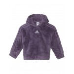 Cozy Sherpa Hood Pullover (Big Kids) Dark Purple