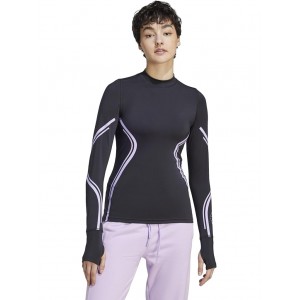 Truepace High Neck Long Sleeve IB6802 Black/Purple Glow