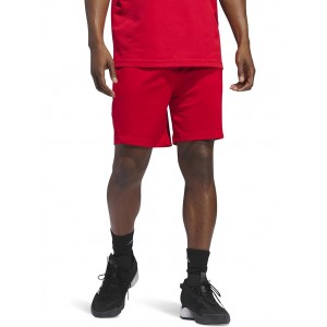 Legends 3-Stripes Basketball 9 Shorts Better Scarlet/Aurora Black
