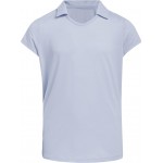 Polo Shirt (Little Kids/Big Kids) Blue Dawn Melange
