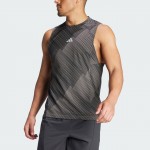 mens designed for training hiit workout heat.rdy print tank top
