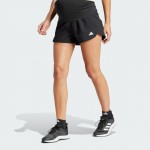 womens pacer woven stretch training maternity shorts