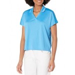 Womens adidas Golf 3-Stripe Polo Shirt