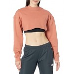 Womens adidas by Stella McCartney TrueCasuals Cropped Sportswear Sweatshirt HT1111