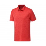 Mens adidas Golf Textured Jacquard Golf Polo Shirt
