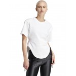 Womens adidas by Stella McCartney Sportswear Curfed Hem T-Shirt IT8271