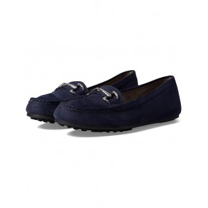 Day Drive Navy Faux Suede