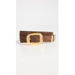 Vintage Brass Buckle Belt