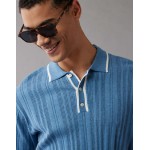 AE Weekend Tipped Sweater Polo Shirt