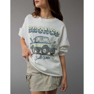 AE Oversized Bronco Graphic Sweatshirt