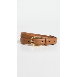 Skinny Soft Grained Leather Belt