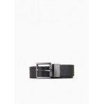 Double faced leather belt