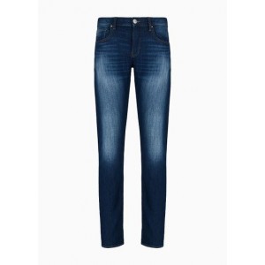J13 slim fit comfort fleece denim jeans