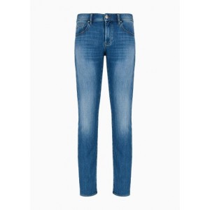 J13 slim fit comfort fleece denim jeans