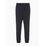 French terry cotton logo jogger sweatpants