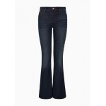 J65 flare fit stretch cotton denim jeans