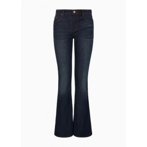 J65 flare fit stretch cotton denim jeans