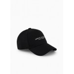 Cotton peaked hat with logo