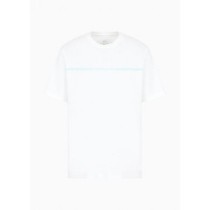 Regular fit T-shirt with logo stripe
