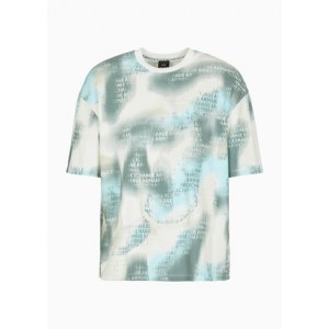 Relaxed fit T-shirt in camou fabric