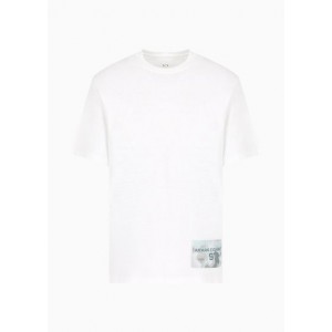 Regular fit T-shirt with decorative patch